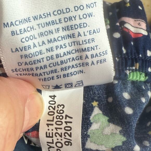 Vineyard Vines Lounge Santa Whale Pattern Drawstring Pajama Pants M-234 Sz XXL - Picture 6 of 7